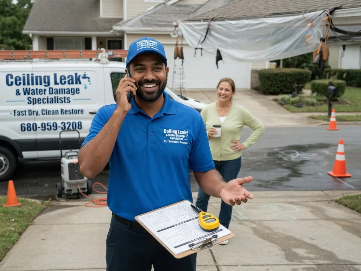 Ceiling Leak Cleanup New Rockford, ND FAQs